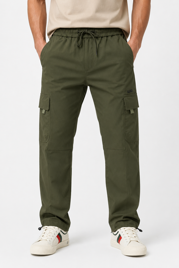 Men’s Soft Cargo Pants – Comfort Meets Everyday Style – Olive
