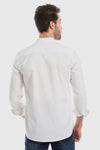 Modish Mandarin Collar Button Down Shirt