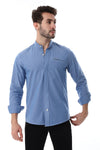 Modish Mandarin Collar Button Down Shirt