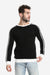 Knitted Pullover With Ribbed Hem – Grey