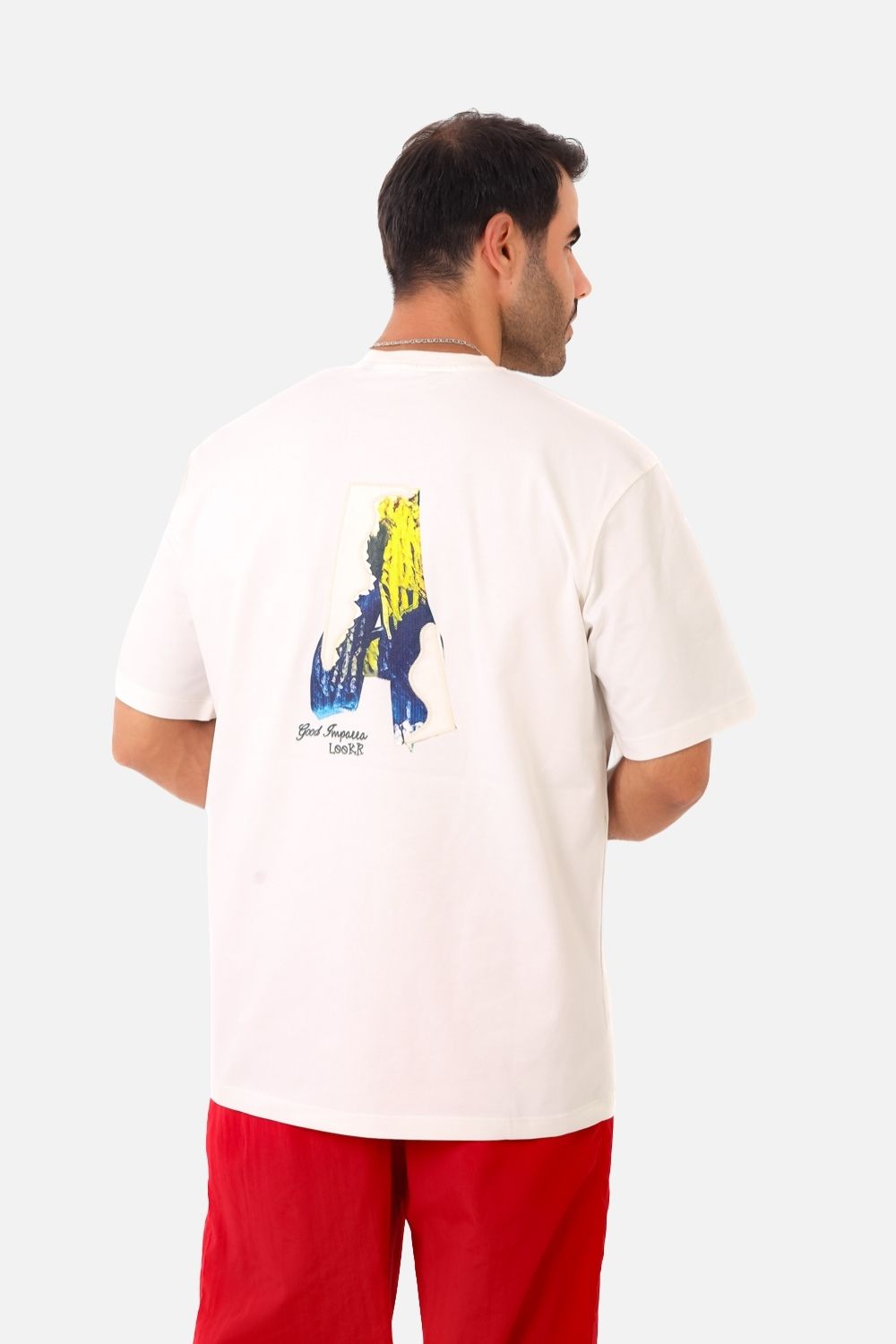 Comfy Round Neck T-shirt - White