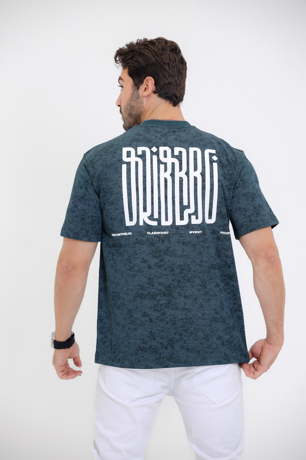 Comfy Round Neck T-shirt - Olive
