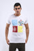 Slip On T-Shirt With Colorful Square Prints
