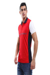 Tricolor Cotton Piqué Polo T-Shirt