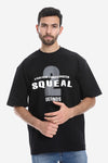 "2SQUEAL " Printed Short Sleeves T-Shirt - Beige