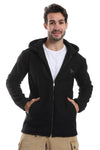 Ribbed Cuffs && Hem Quilted Hooded  Jacket