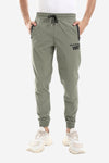 Side Zipper Pockets Plain Polyester Joggers