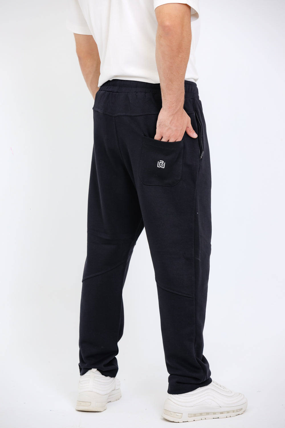 Cotton Elastic Waist Pants