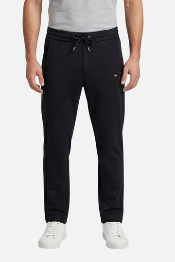 Men’s Black Regular Fit Jogger Pants – Lycra Fabric Casual Drawstring Trousers
