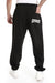 Plain Pattern With 1 Side Pockets Sweatpants - Black