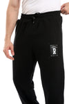 Elastic Waist With Drawstring Comfy Black Pants