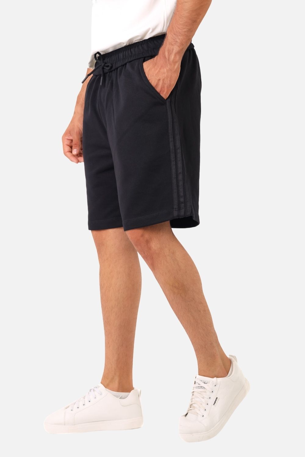 Side Pockets Summer Short With Drawstring