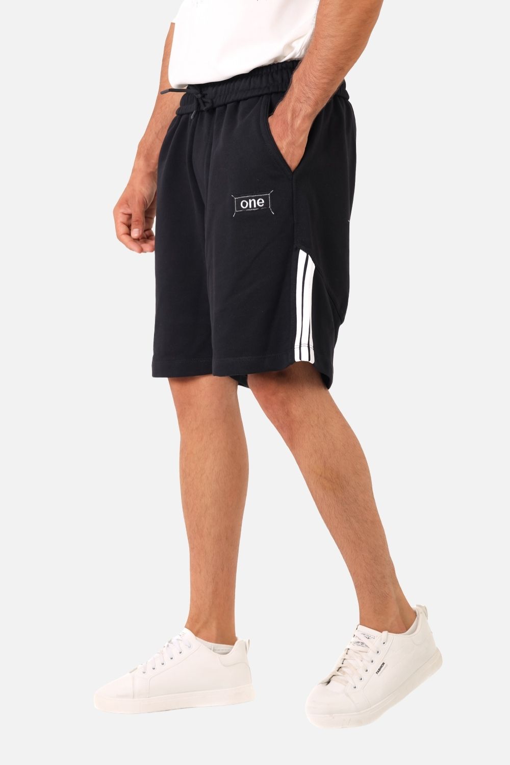 Side Pockets Summer Short With Drawstring
