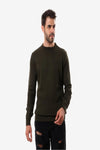 Full Sleeves Rounded Pullover - Heather Dark Grey