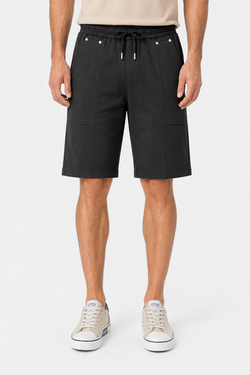 Side Pockets Summer Short With Drawstring
