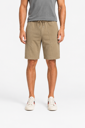 Side Pockets Summer Short With Drawstring