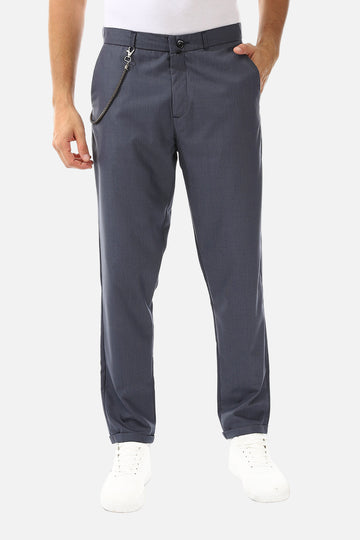 Slub Pattern Classic Chino Pants – Andigo