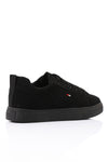 Black Elegant Suede Sneakers