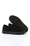 Comfy Suede Buff Black Sneakers