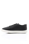 Comfy Leather Black Sneakers