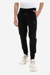 Side Zipper Pockets Plain Polyester Joggers