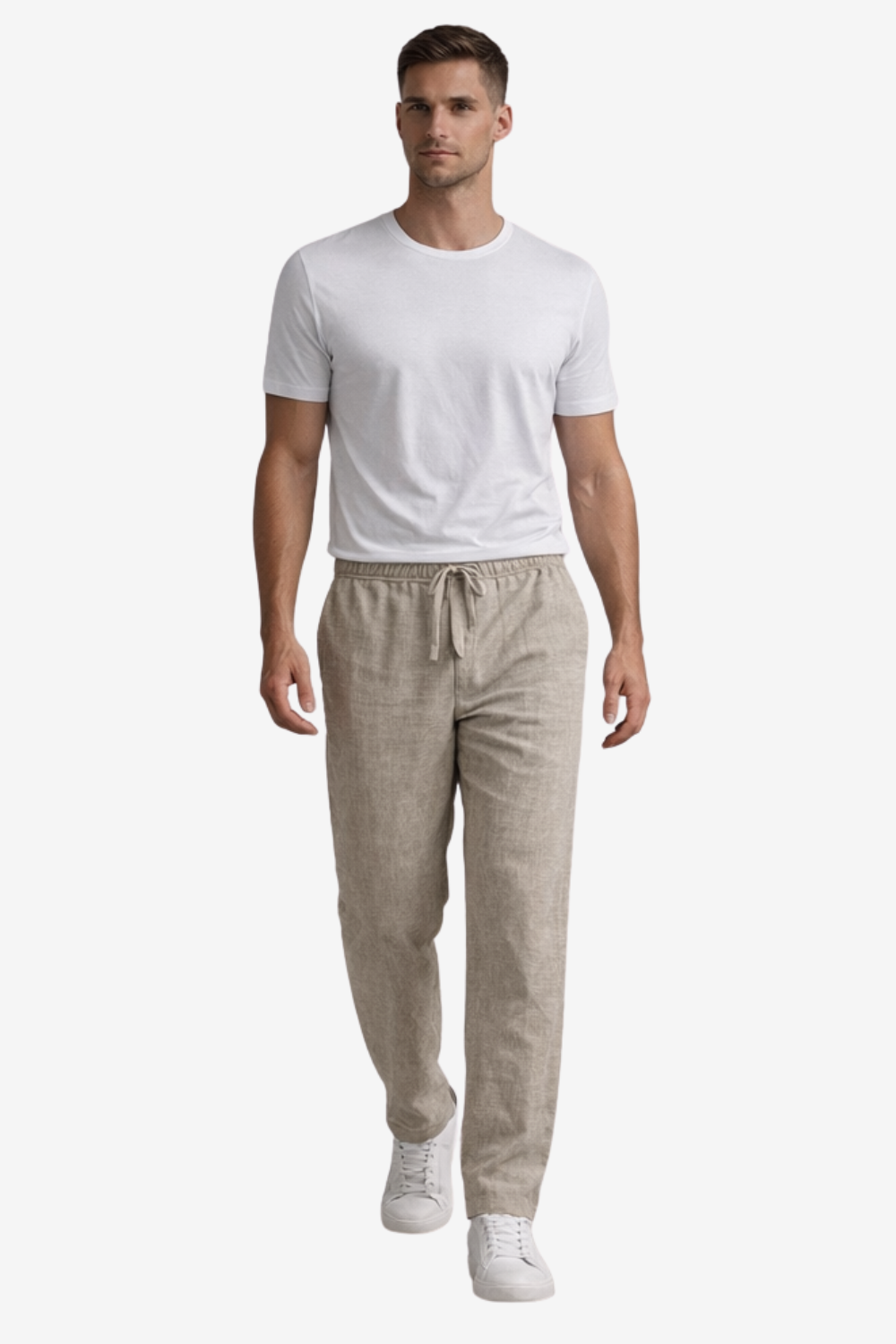 Men’s Linen Pants Designed with a relaxed fit – Caffe