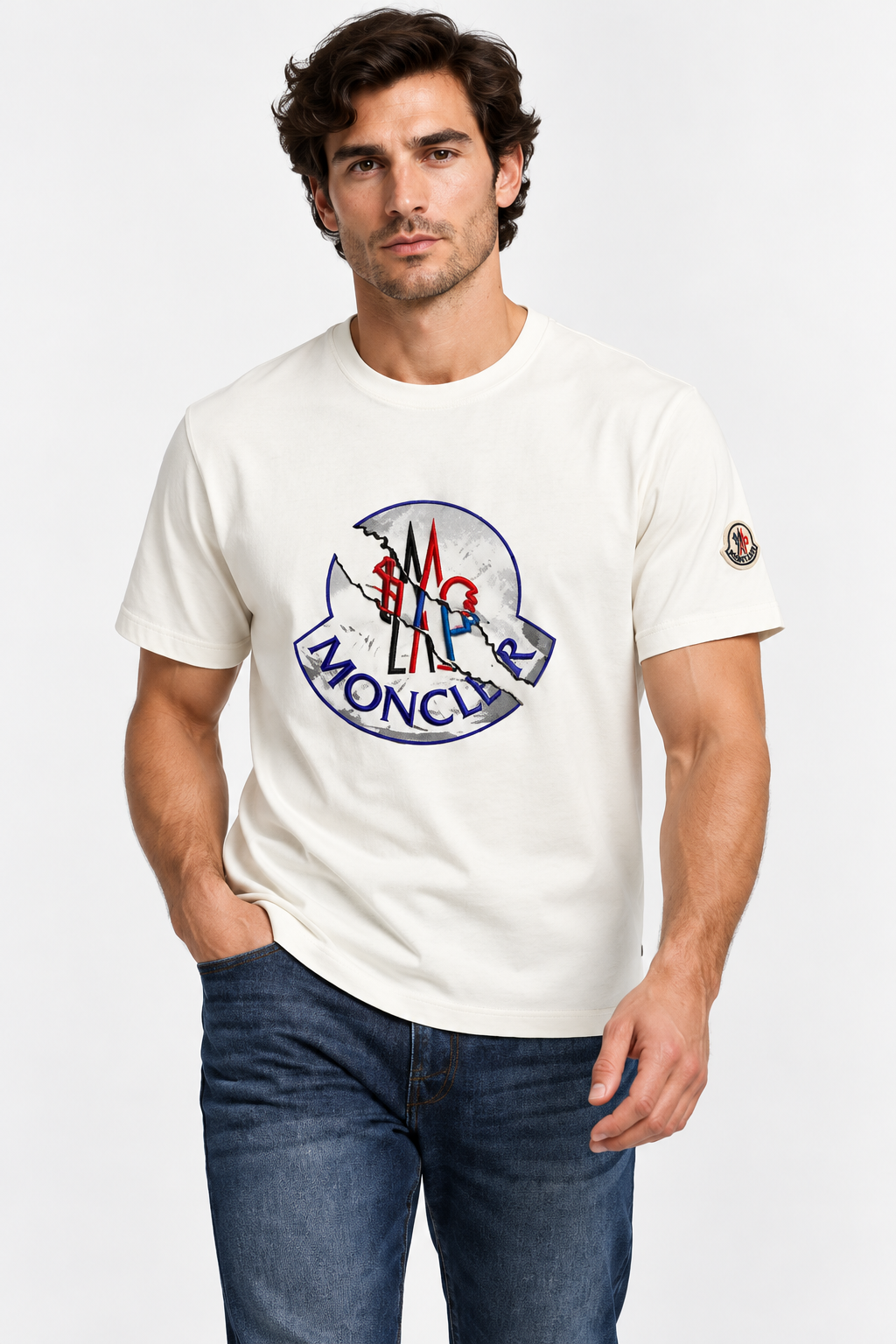 Comfy Printed White T-Shirt