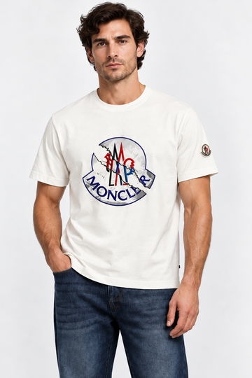 Comfy Printed White T-Shirt