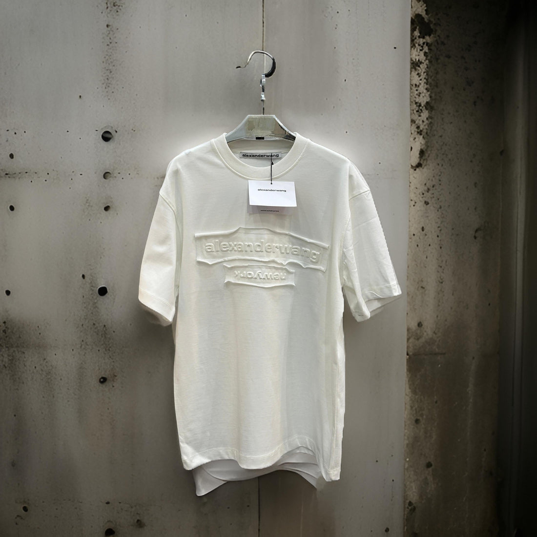 "Alexanderwang"Comfy Printed White T-Shirt