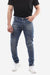 jeans -Casual Dirty Denim Jeans Pant Jeans-blue