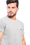 Regular Fit Horizontal Ribbed T-Shirt