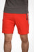 Red plain shorts