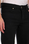 jeans -Casual Dirty Denim Jeans Pant Jeans BLACK