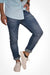 jeans -Casual Dirty Denim Jeans Pant Jeans Blue