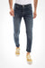 Slim Fit Cotton Front Light Wash Jeans - Classic Indigo