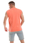 "Almost Paradise" Printed Tank Top - Coral