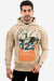 Cotton hoodie with hand 123