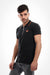 Polo T-Shirt - Classic Front Zip Stitching