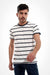 Lightweight off-white striped T-shirt