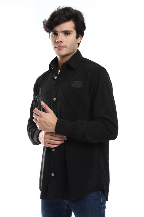 With its tailored fit, this shirt offers a sleek and polished look that effortlessly transitions from day to night.