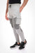 Netted Printed Heather Gray Cargo Sweatpants