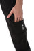 Elastic Waist With Drawstring With Sweatpants - Black