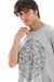 Horoscopes Vibes Self Patterned Heather Grey Plus Size T-Shirt