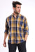 Long Sleeves Plaids Buttoned Casual Shirt