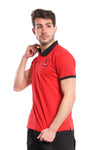 Bi-Tone Short Sleeves Polo Shirt